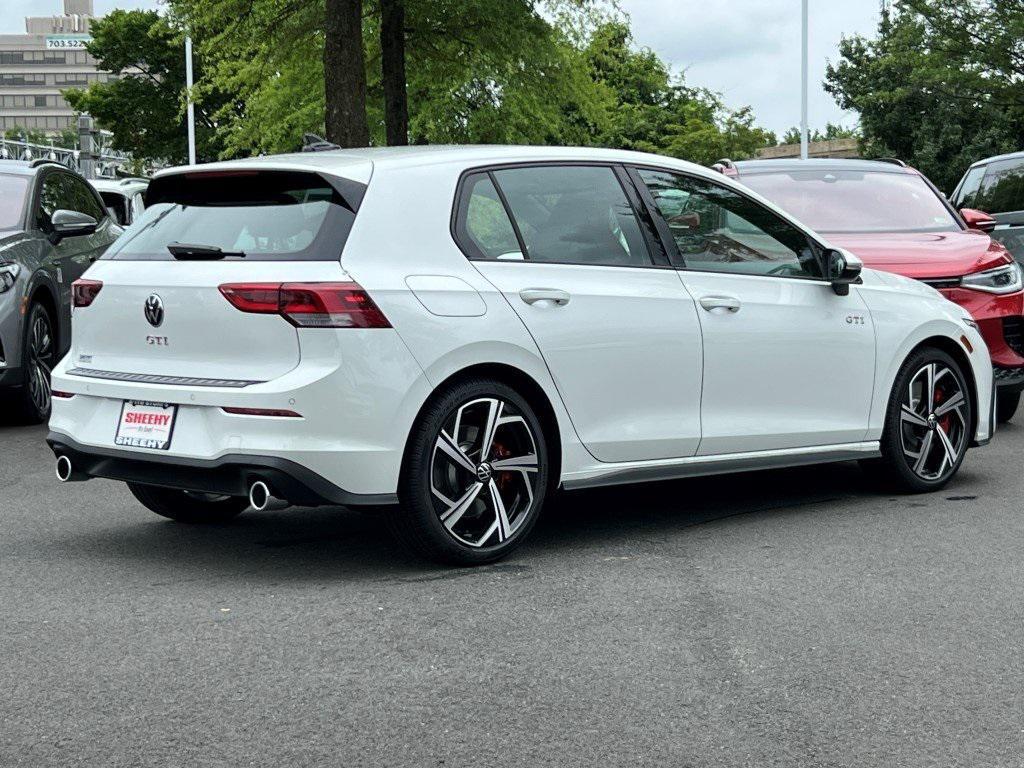 new 2025 Volkswagen Golf GTI car, priced at $38,047