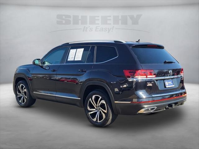 used 2022 Volkswagen Atlas car, priced at $32,000