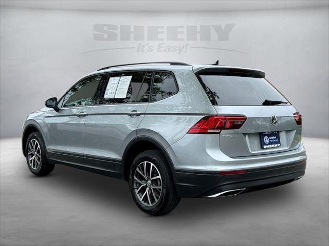 used 2021 Volkswagen Tiguan car, priced at $17,298