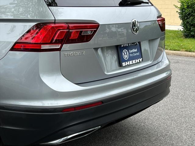 used 2021 Volkswagen Tiguan car, priced at $17,298