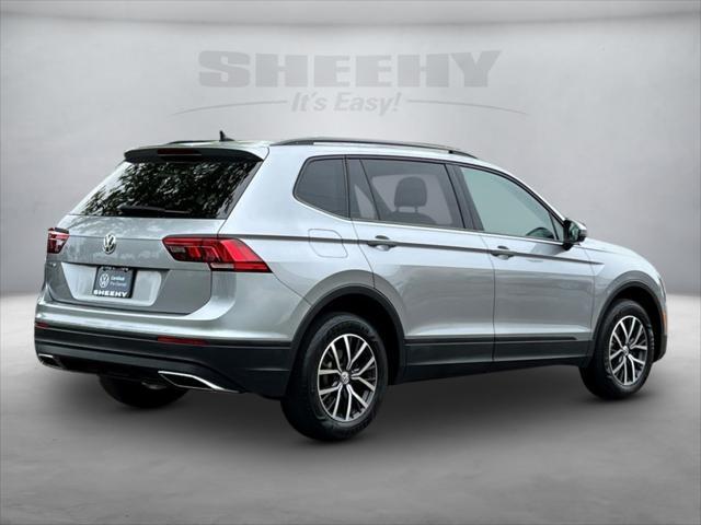 used 2021 Volkswagen Tiguan car, priced at $17,298
