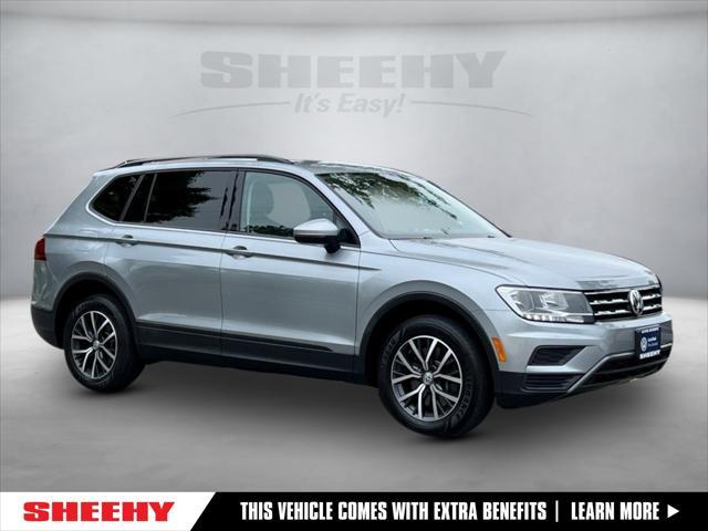 used 2021 Volkswagen Tiguan car, priced at $17,299