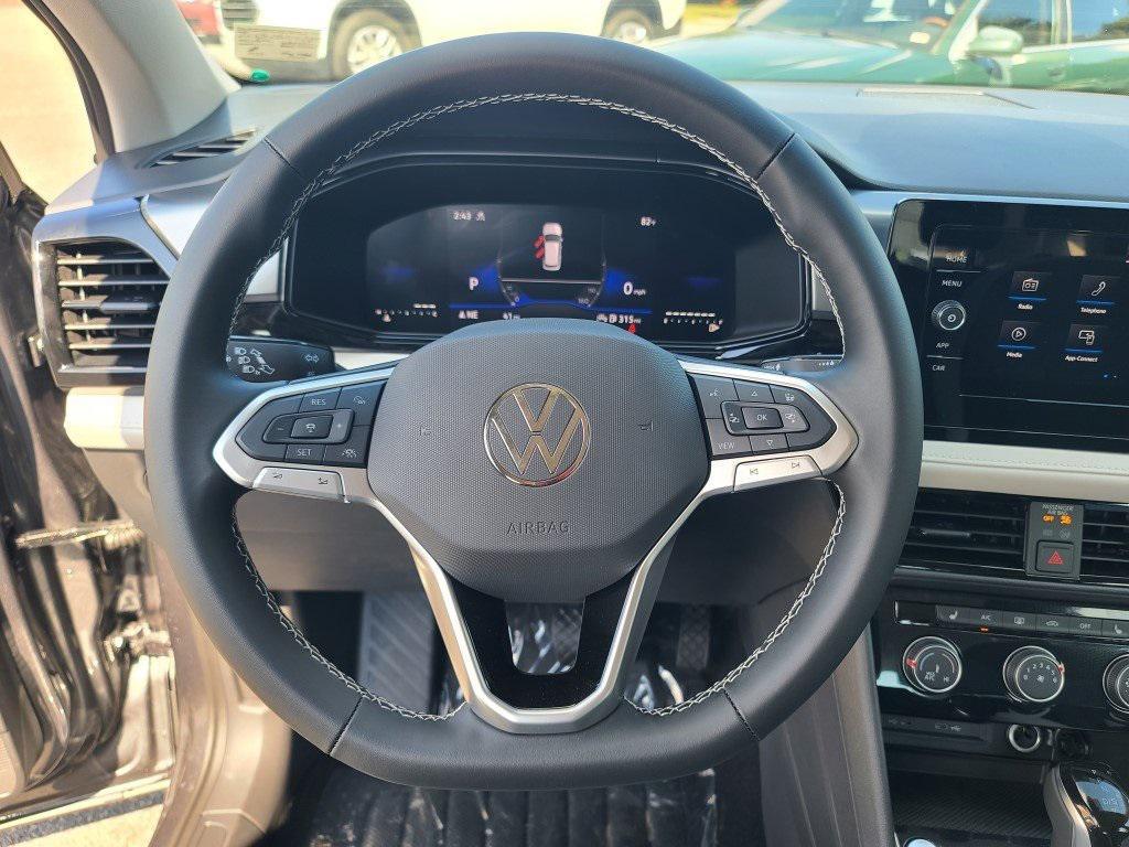 new 2025 Volkswagen Taos car, priced at $27,495