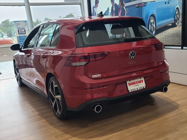 new 2025 Volkswagen Golf GTI car, priced at $39,028