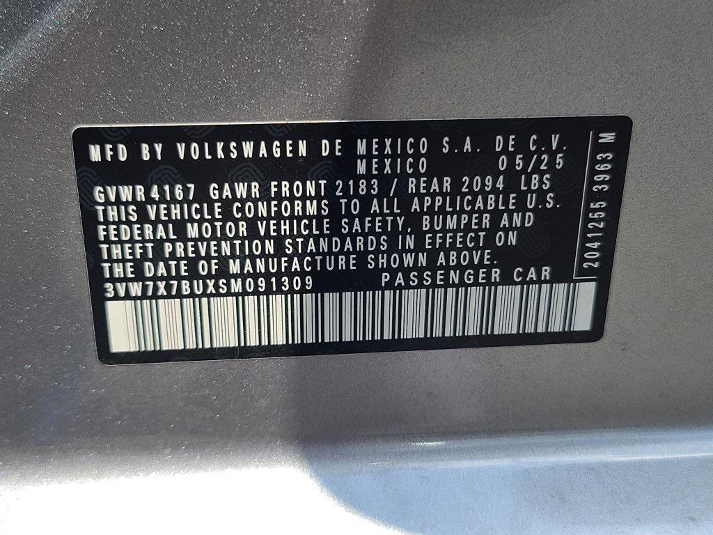 new 2025 Volkswagen Jetta car, priced at $26,863