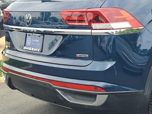 used 2021 Volkswagen Atlas Cross Sport car, priced at $23,800