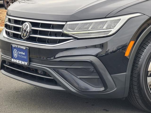 used 2022 Volkswagen Tiguan car, priced at $20,740