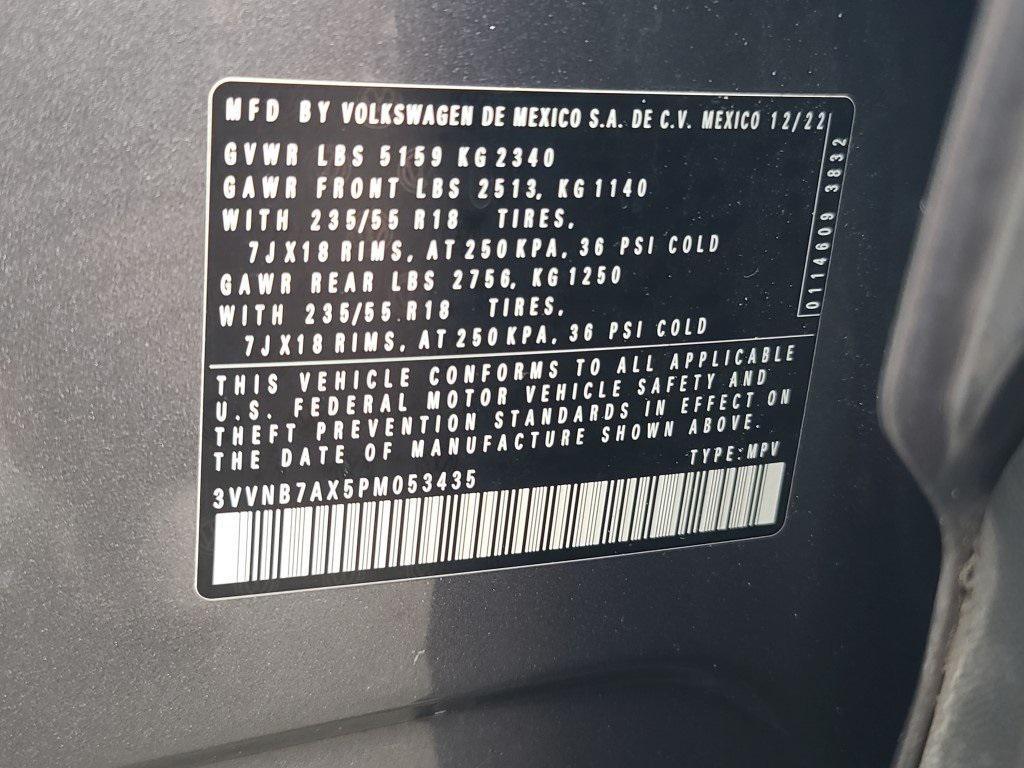 used 2023 Volkswagen Tiguan car, priced at $21,400