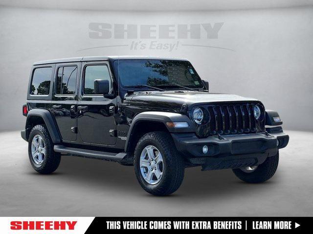 used 2021 Jeep Wrangler Unlimited car, priced at $27,699