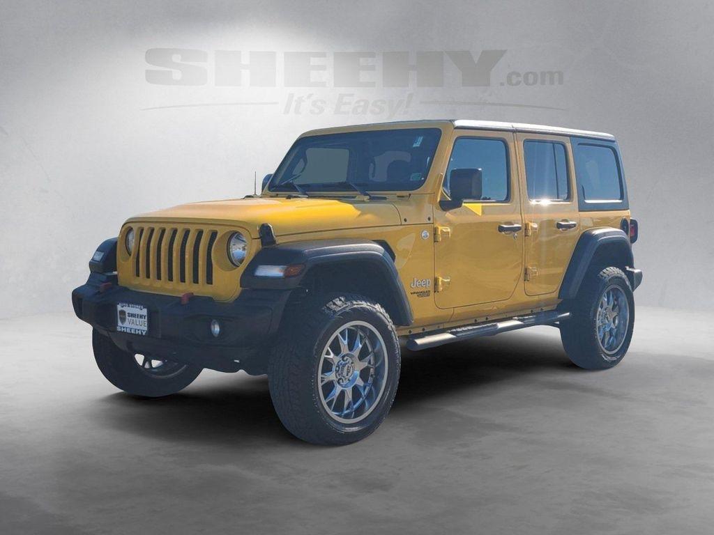 used 2019 Jeep Wrangler Unlimited car, priced at $22,500