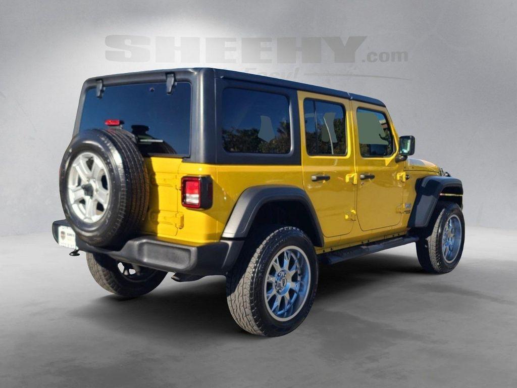 used 2019 Jeep Wrangler Unlimited car, priced at $22,500