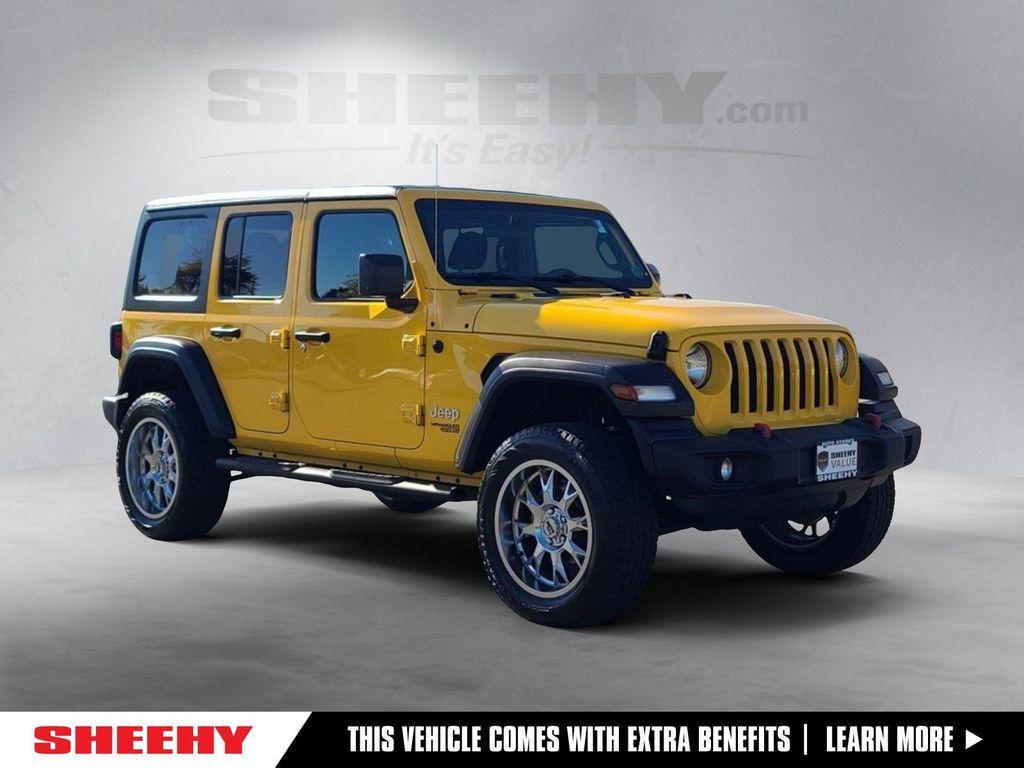 used 2019 Jeep Wrangler Unlimited car, priced at $22,500