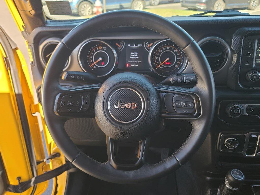 used 2019 Jeep Wrangler Unlimited car, priced at $22,500