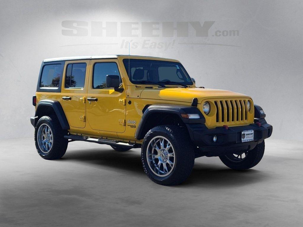 used 2019 Jeep Wrangler Unlimited car, priced at $22,500