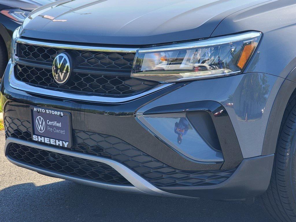 used 2023 Volkswagen Taos car, priced at $20,650