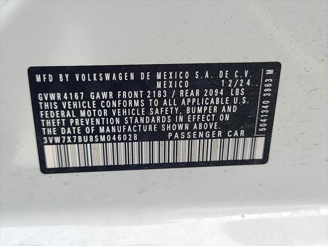 new 2025 Volkswagen Jetta car, priced at $26,726