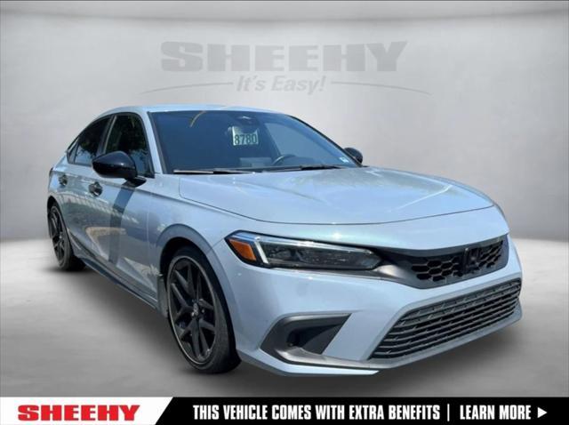 used 2022 Honda Civic car, priced at $23,550