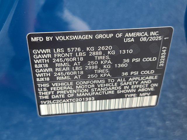 new 2026 Volkswagen Atlas Cross Sport car, priced at $39,918