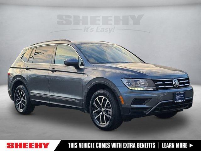 used 2021 Volkswagen Tiguan car, priced at $19,796