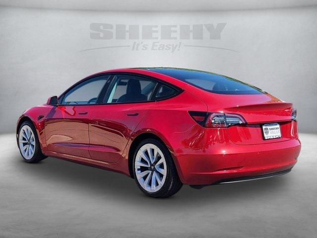 used 2022 Tesla Model 3 car, priced at $20,997