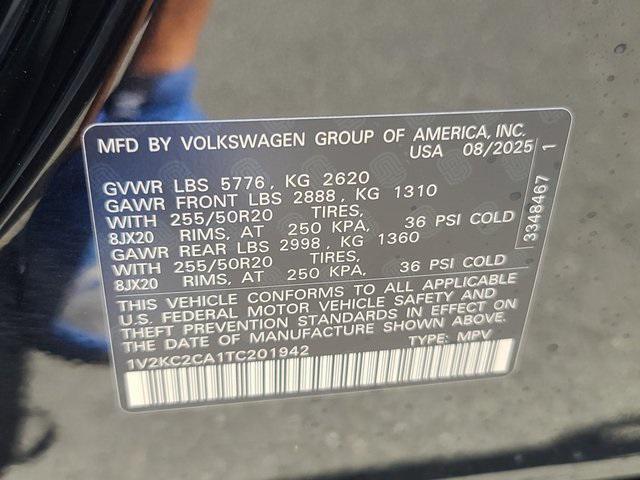 new 2026 Volkswagen Atlas Cross Sport car, priced at $45,601