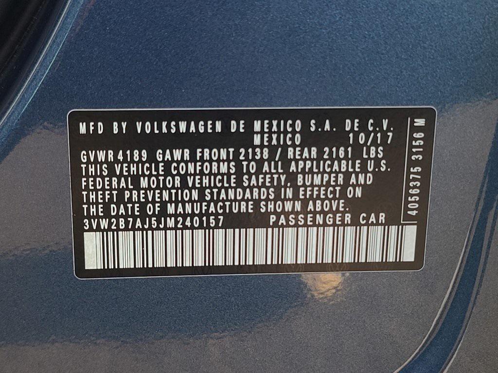 used 2018 Volkswagen Jetta car, priced at $11,700