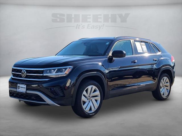 used 2021 Volkswagen Atlas Cross Sport car, priced at $20,700