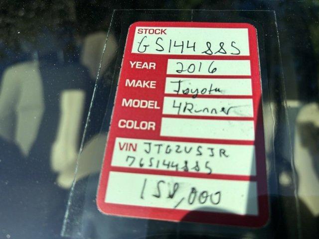 used 2016 Toyota 4Runner car, priced at $18,991