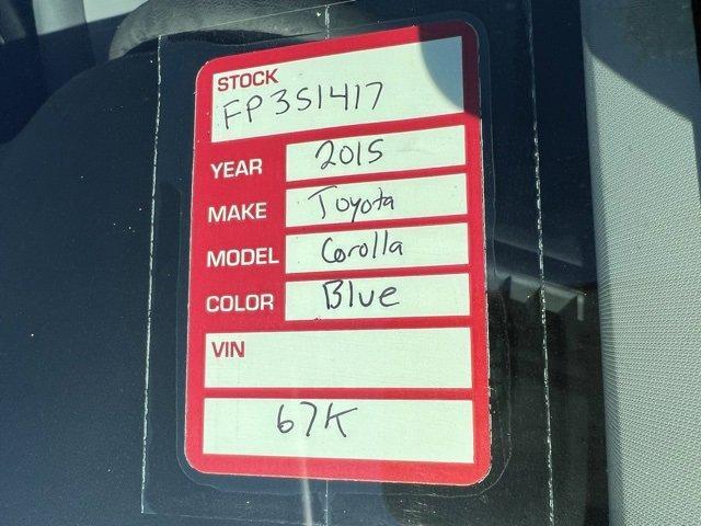 used 2015 Toyota Corolla car, priced at $11,252