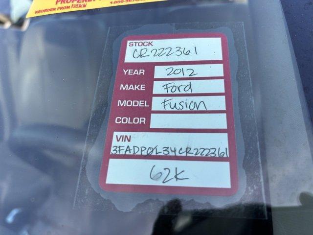 used 2012 Ford Fusion Hybrid car, priced at $7,497