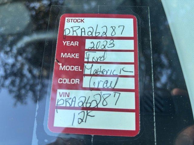 used 2023 Ford Maverick car, priced at $29,722