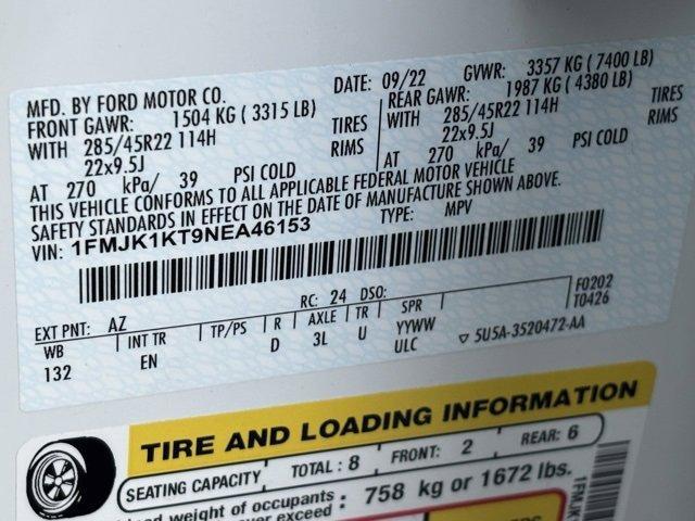 used 2022 Ford Expedition Max car, priced at $51,481