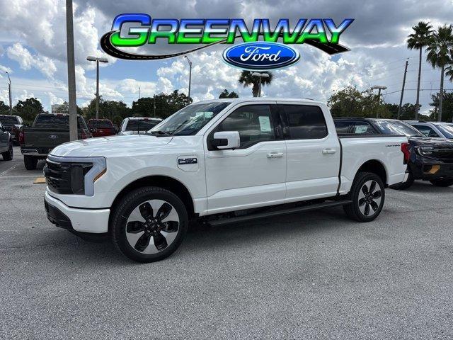 new 2025 Ford F-150 Lightning car, priced at $85,401