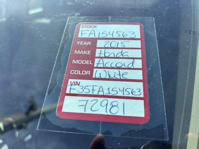 used 2015 Honda Accord car, priced at $14,069