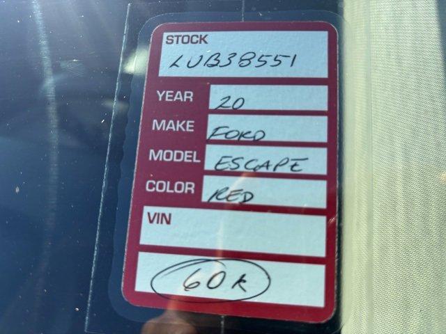 used 2020 Ford Escape car, priced at $14,940
