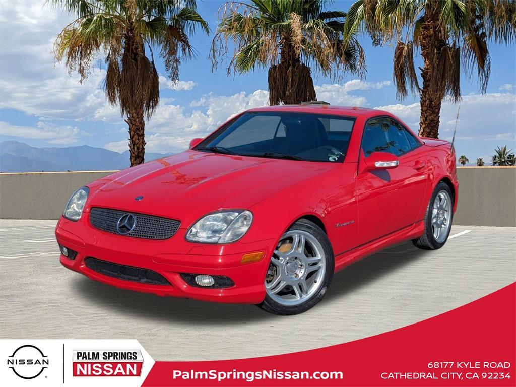 used 2003 Mercedes-Benz SLK-Class car, priced at $14,977