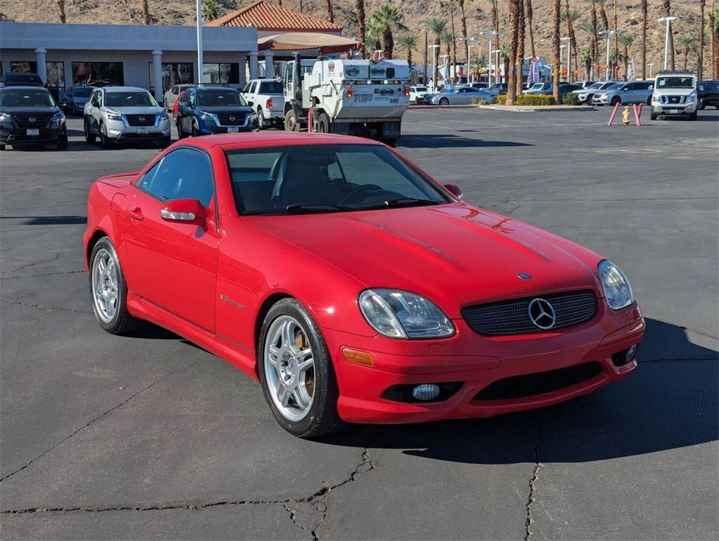 used 2003 Mercedes-Benz SLK-Class car, priced at $14,977