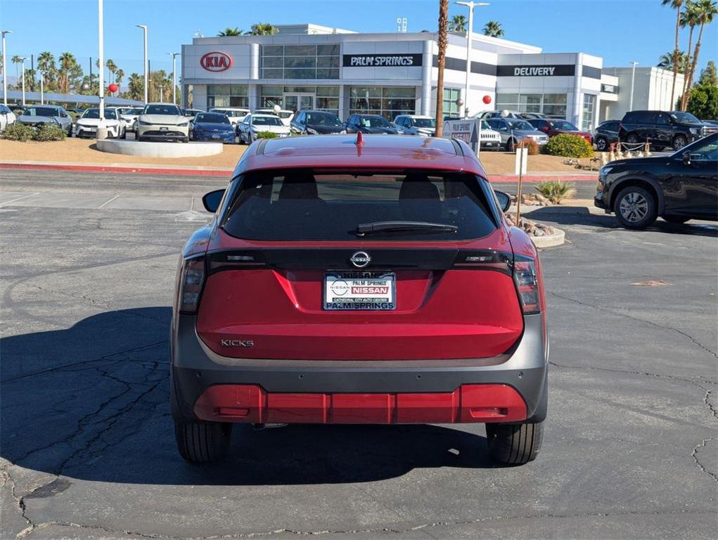 new 2025 Nissan Kicks car, priced at $23,935
