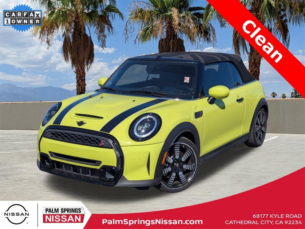used 2022 MINI Convertible car, priced at $21,477