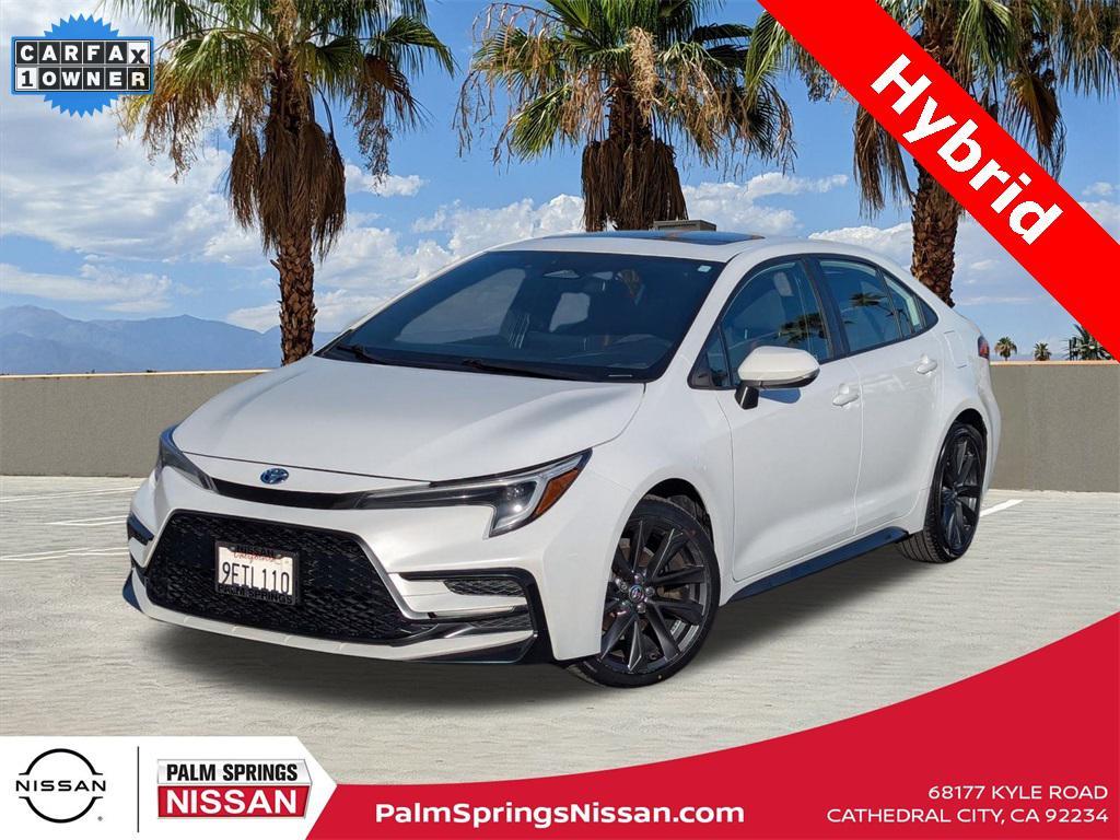 used 2023 Toyota Corolla Hybrid car, priced at $22,777