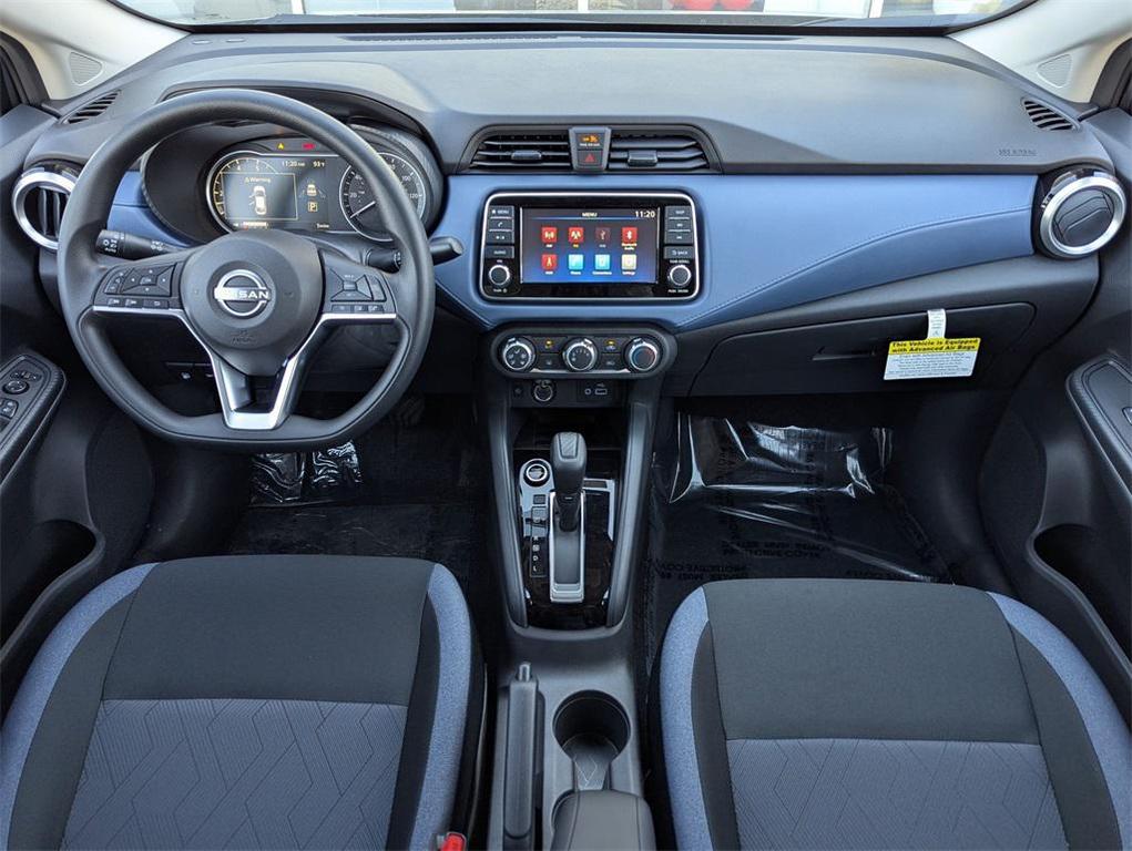 new 2025 Nissan Versa car, priced at $20,111