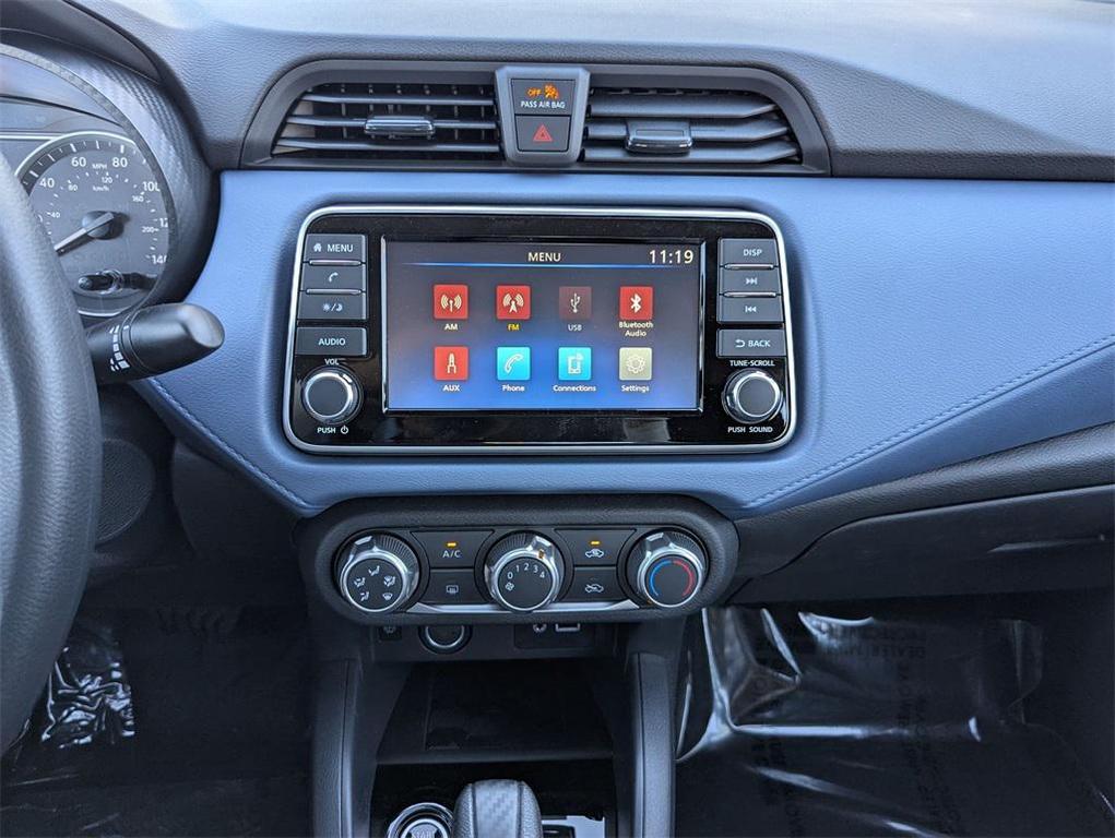 new 2025 Nissan Versa car, priced at $20,111