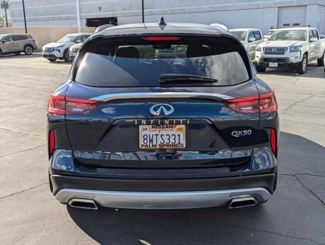 used 2021 INFINITI QX50 car, priced at $27,958