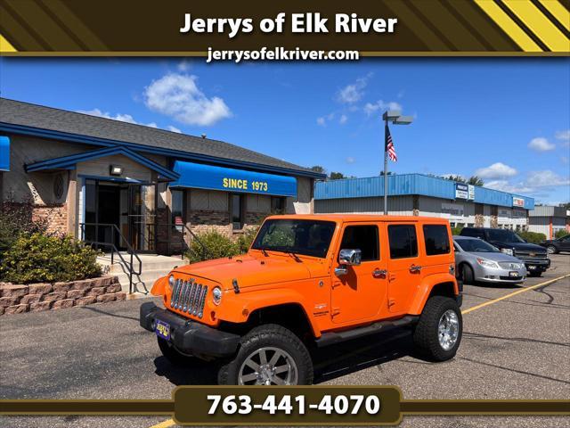 used 2012 Jeep Wrangler Unlimited car, priced at $21,995