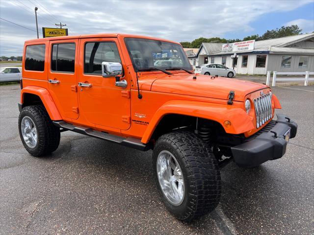 used 2012 Jeep Wrangler Unlimited car, priced at $21,995