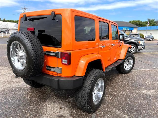 used 2012 Jeep Wrangler Unlimited car, priced at $21,995