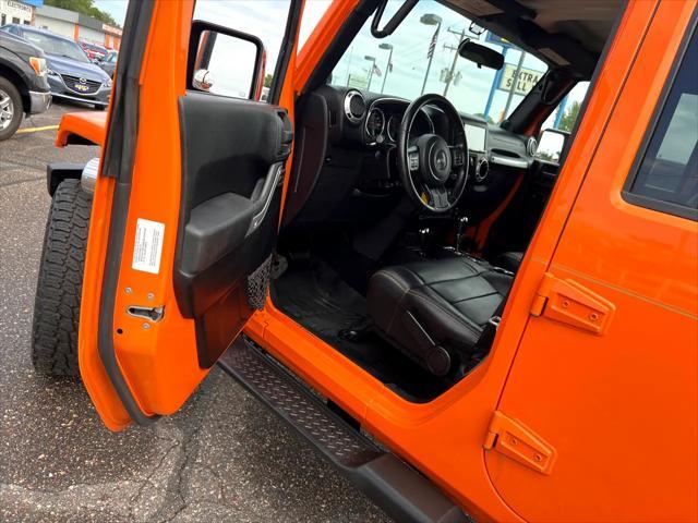 used 2012 Jeep Wrangler Unlimited car, priced at $21,995