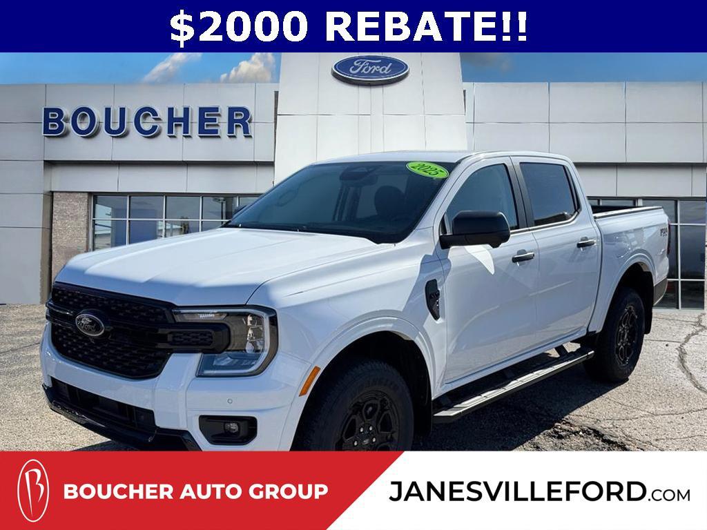 new 2025 Ford Ranger car, priced at $43,855