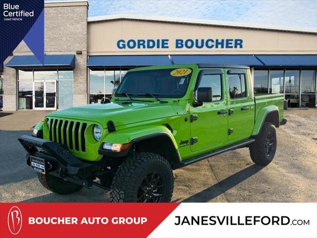 used 2021 Jeep Gladiator car, priced at $31,892