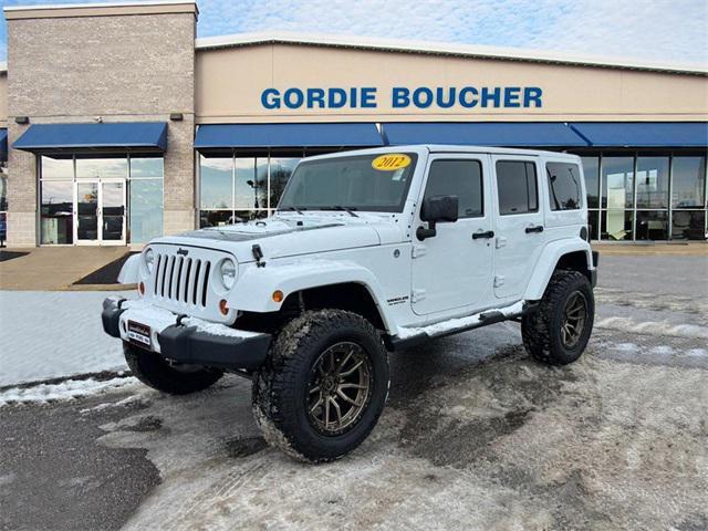 used 2012 Jeep Wrangler Unlimited car, priced at $22,639